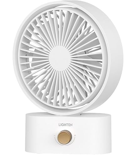 Amazon | 【アドアプス 】卓上扇風機 首振り 静音 小型 usb 充電式